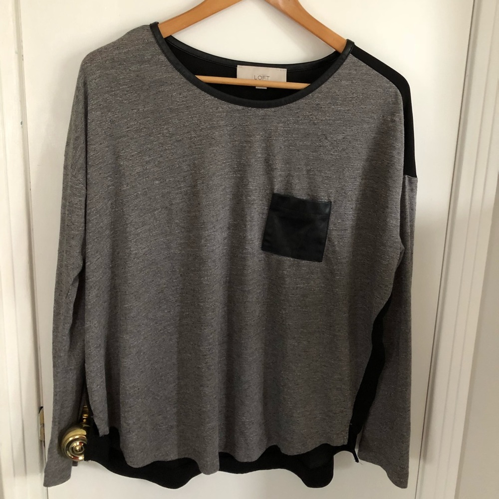 Loft Long Sleeve Baseball style Top